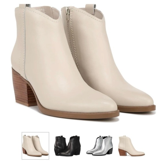 Naturalizer Fairmont Booties in Porcelain - Picture 1 of 8